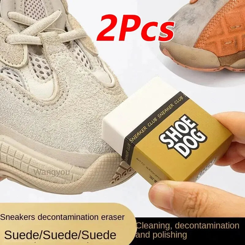 2-Pack Shoe Cleaning Eraser – Suede, Leather & Sneaker Care Shoe Cleaning Eraser Oasis Select