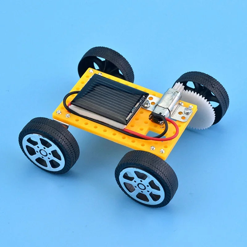 Solar Car Toy for Kids STEM Solar Kit DIY Assembled Energy Powered Car - Eco Friendly Educational Science Toy Gift for Children Oasis Select