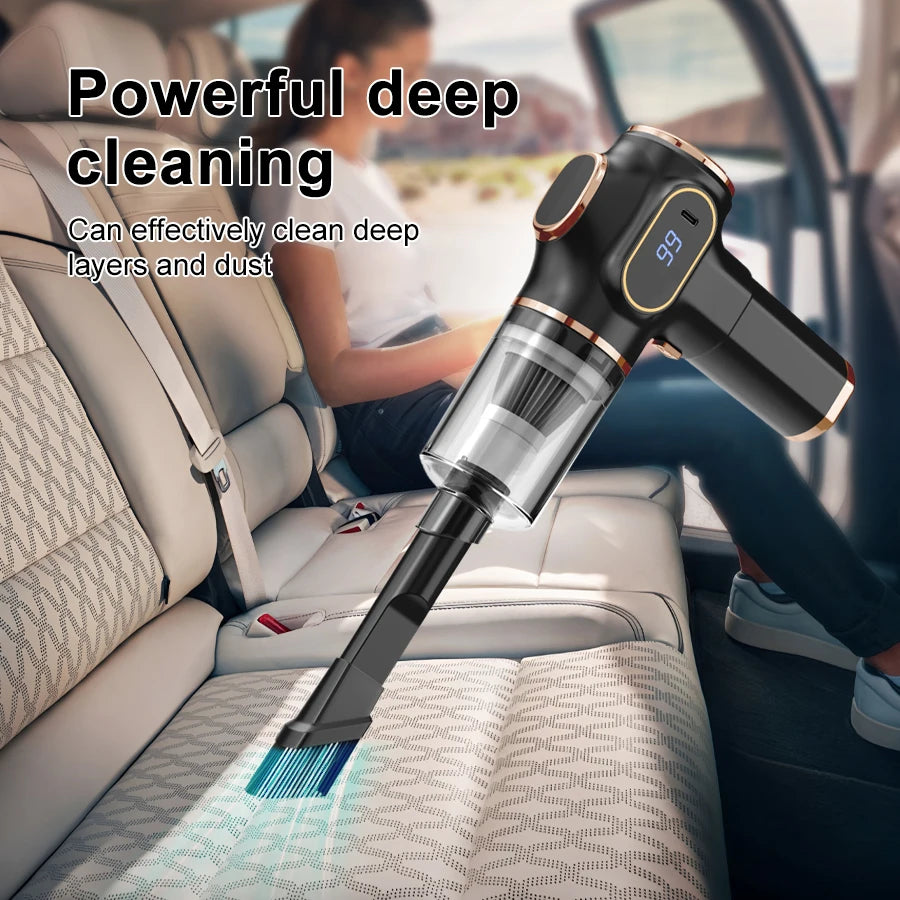 GUOHE Cordless Handheld Vacuum – HEPA, Car & Home Cleaner
