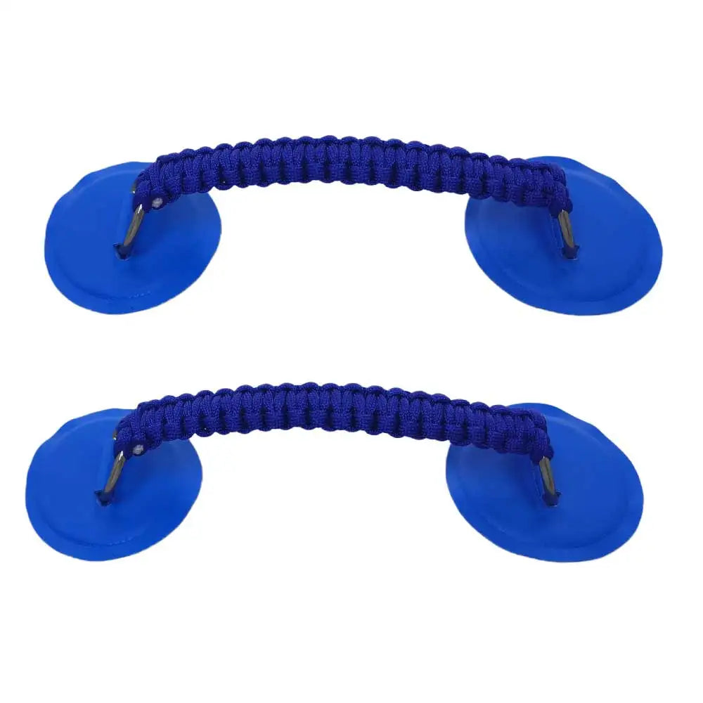 Inflatable Boat PVC Woven Grab Handle Kayak Dinghy Fishing Boat Surfboard Paddleboard Safety Handle Oasis Select 2pcs blue