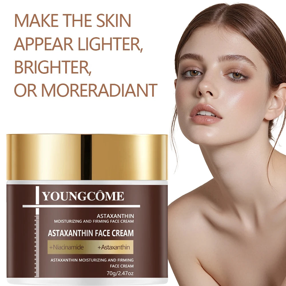 YOUNGCOME Astaxanthin Face Cream – Antioxidant Moisturizer