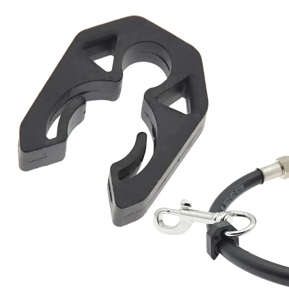 Diving Quick Release Pipe Clip Buckle Hose Holder Clip BCD Hose Second Stage Fixed Hook Pressure Gage Hanging Parts Hose Clip Oasis Select Default Title