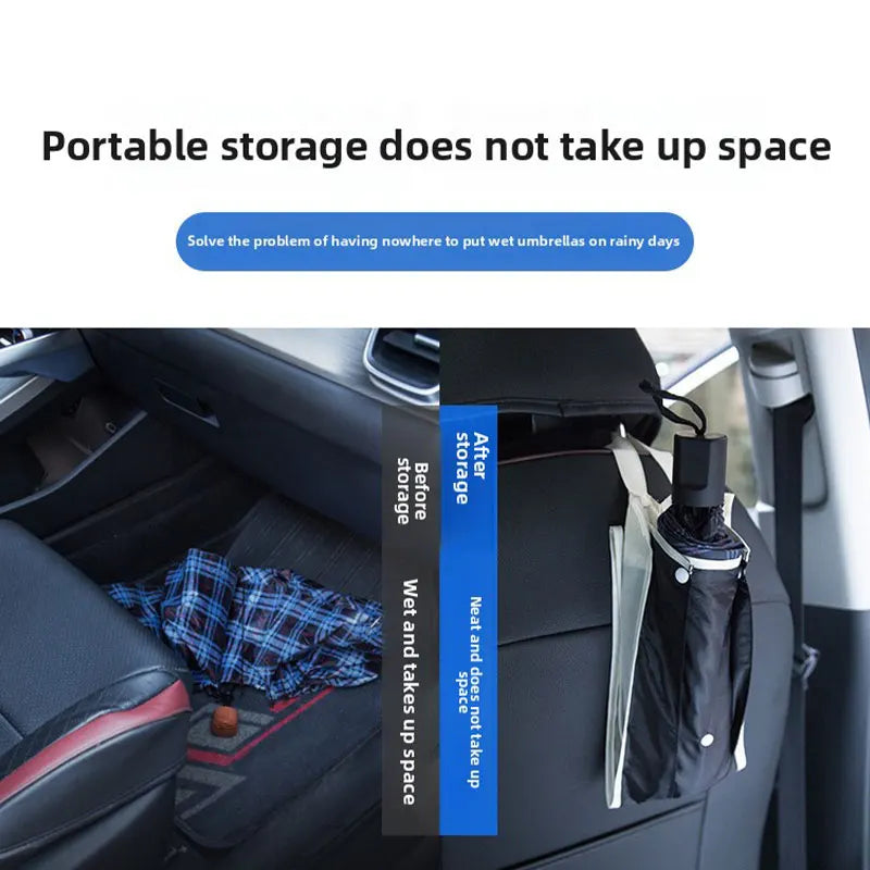 Car Umbrella Storage Bag – Waterproof Holder for 3 Umbrellas