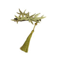 Hair Clip With Long Tassel Vintage Chinese Style Hair Barrette Elegant Hanfu Hair Accessory For Daily Outfit Cosplay Gift Oasis Select A