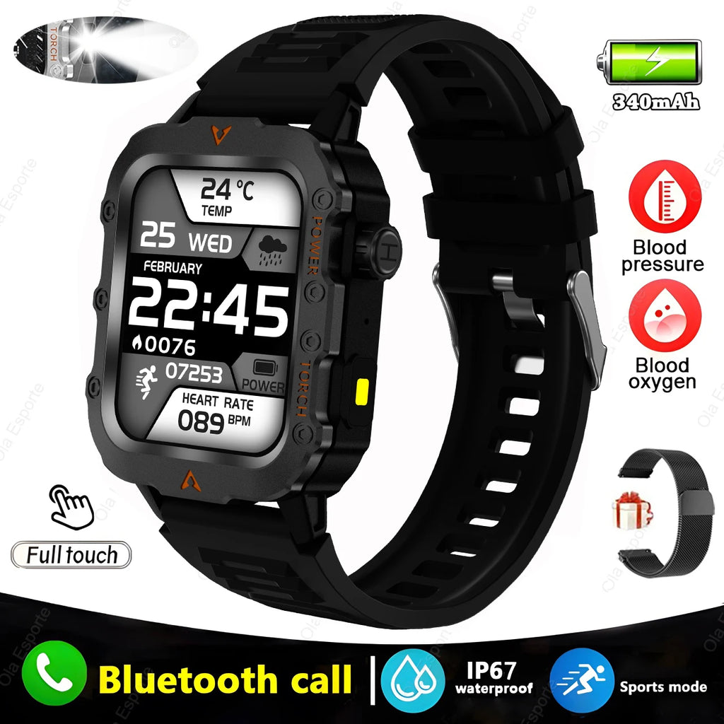 Ola Esporte HW12 Men's Sport Smartwatch – 2.01" BT Calling