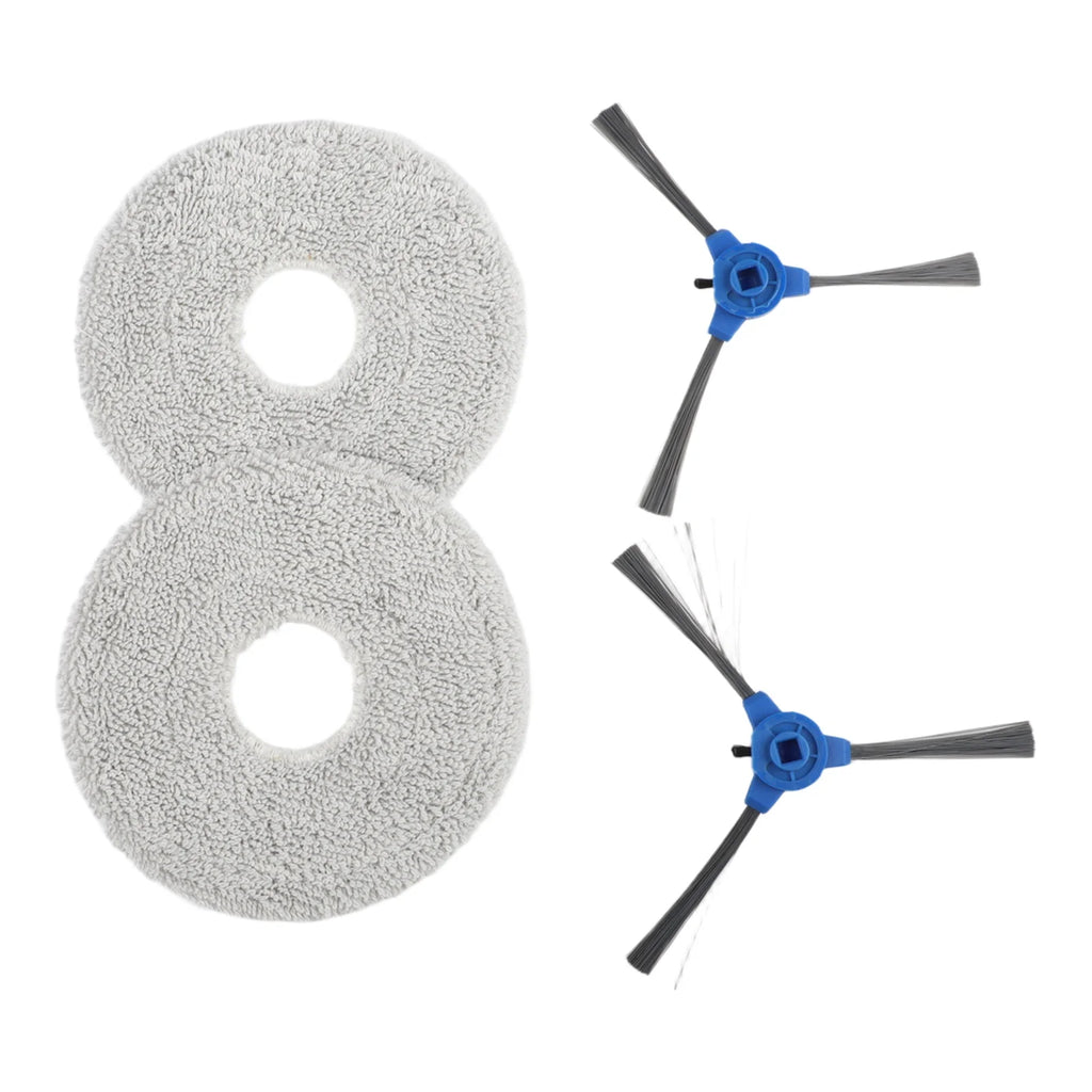 Replacement Side Brush And Mop Pad Kit For Cecotec For Conga M100 Spin AI Robot Vacuum Cleaner Efficient Corner Cleaning Parts Oasis Select