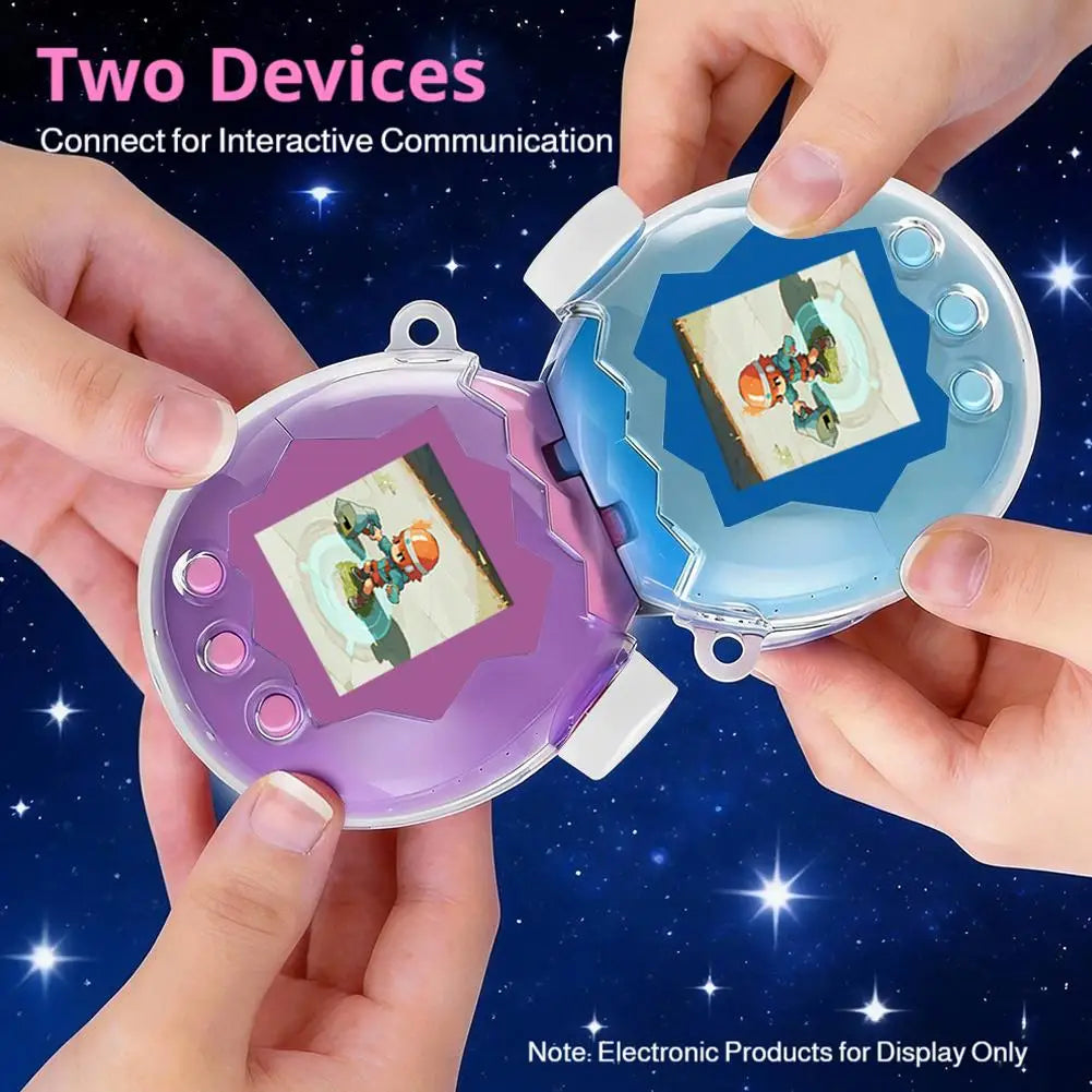 for Tamagotchi Paradise Electronic Pets Game Silicone Protective Cover Transparent Shockproof Anti-Scratch Game Console Cover Oasis Select