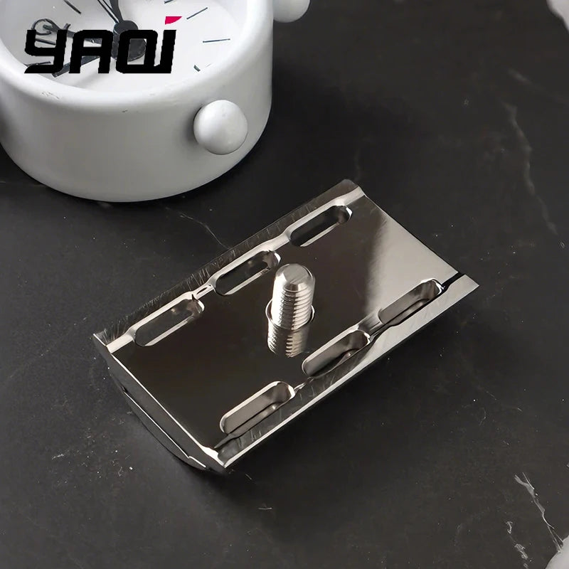 2026 Flash Sale！YAQI Thalia 316 Stainless Steel Polished men Safety Razor Head Oasis Select