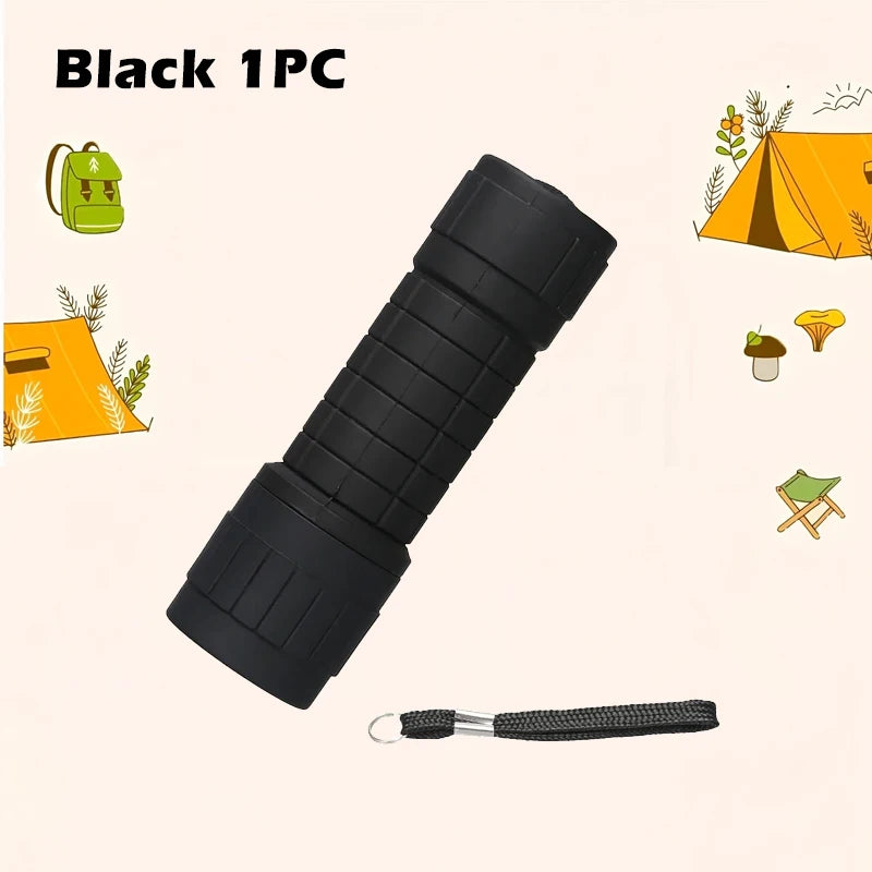 Mini 9-LED Pocket Flashlight | Waterproof Outdoor Torch & Gift