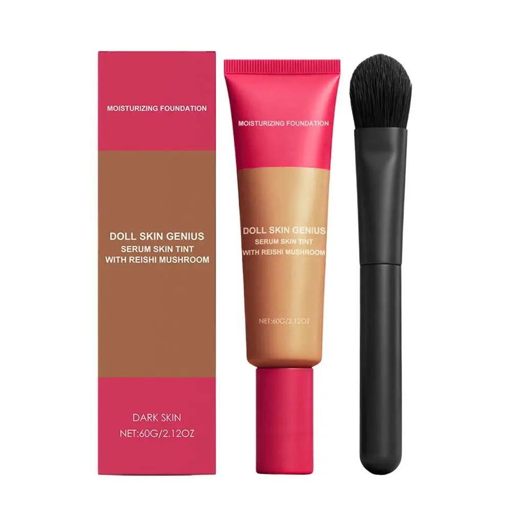 Moisturizing foundation cream Matte Finish Lightweight Soft Focus Concealing Moisturizing Oil Control Nourishing Korean Cosmetic Oasis Select A
