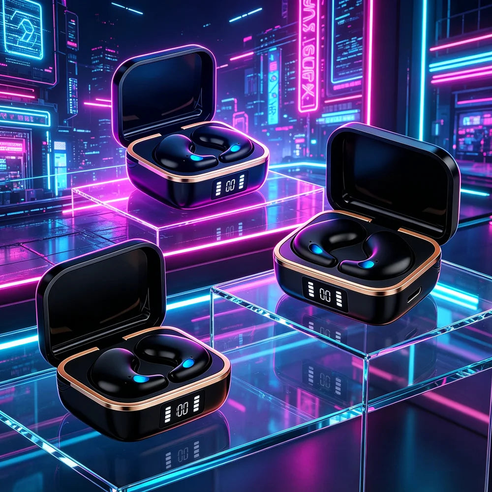 TWS Wireless Bluetooth Headphones Mini Earbuds Bluetooth Earphones Bass Noise Reduction Earbuds HiFi Stereo Headsets Oasis Select