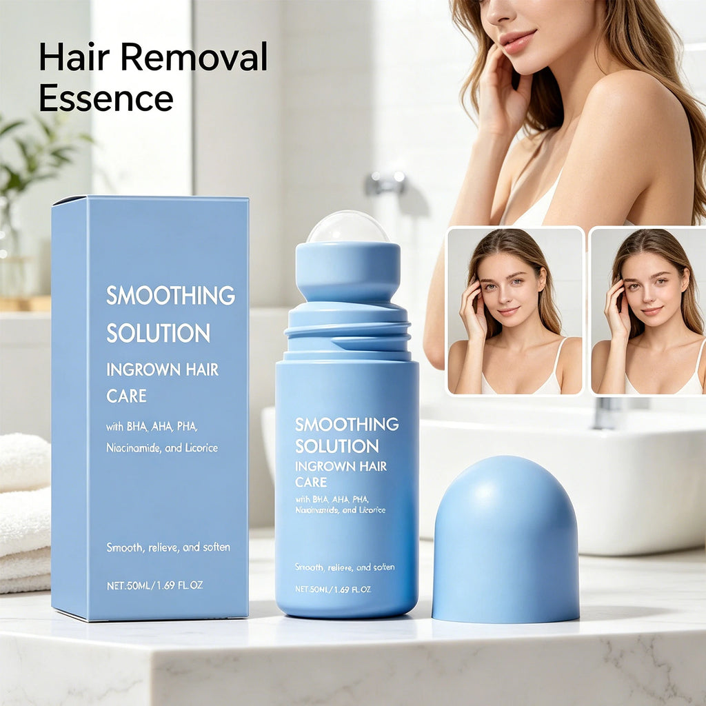 Hair Removal Roller Serum – Softening & Moisturizing Body Essence Hair Removal Serum Oasis Select