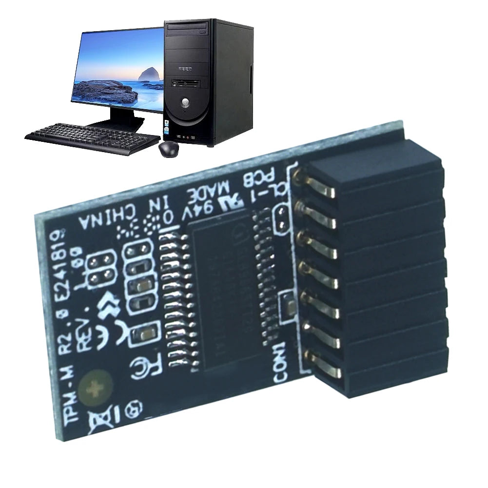 Asus TPM 2.0 Module 14-1 Pin LPC Hardware Security Chip TPM Security Module Oasis Select United States