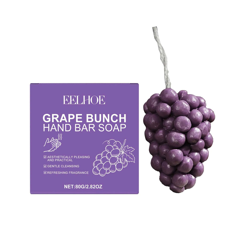 Grape Cluster Soap – Gentle Daily Cleansing & Fresh Scent Novelty Bar Soap Oasis Select