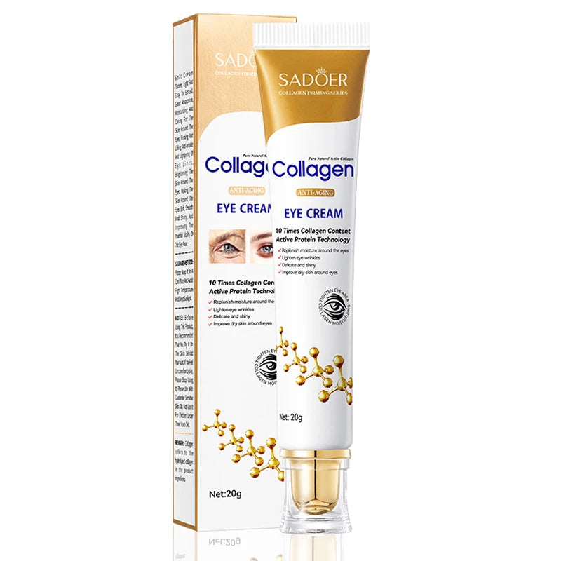 SADOER Collagen Eye Cream – Dark Circles, Bags & Firming Collagen Eye Cream Oasis Select Default Title