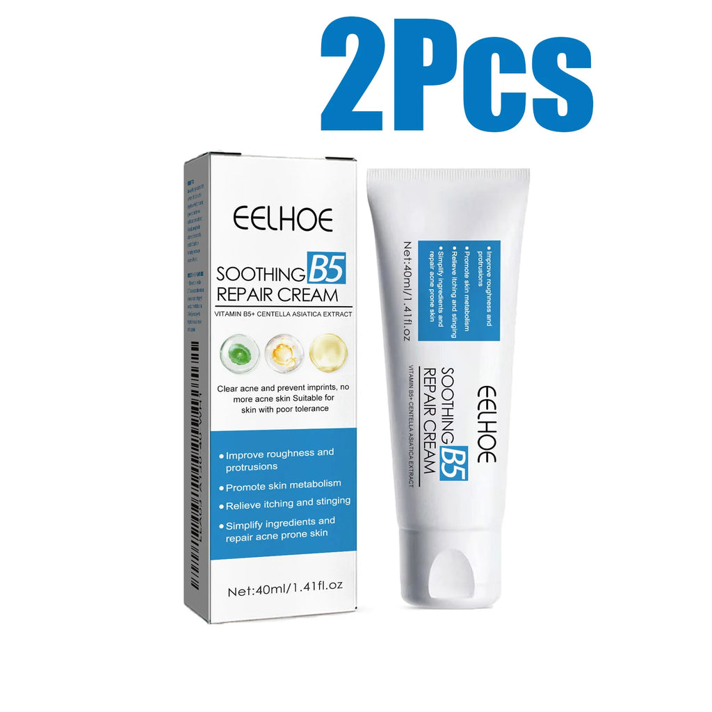 B5 Repair Cream Moisturizing Hydrating Soothing Dry Chapped Redness Skin Nourishes Hydrating Barrier Support Beauty Face Cream Oasis Select 2 x 40ml Boxed