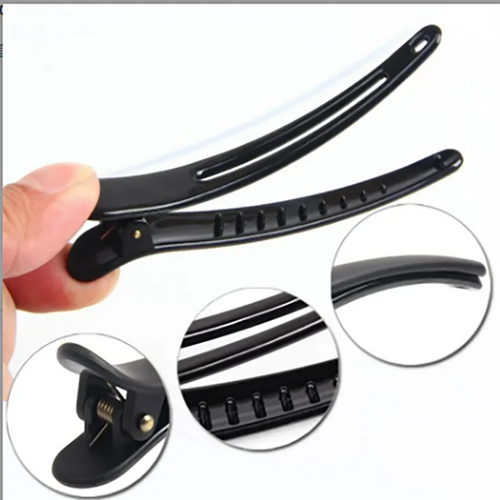 10Pcs/Set Plastic Edge Clip Hairpin Accessories Plus Size 8CM Fish Beak Clip Hair and Duck Beak Clip Hairpin Hair Styling Tools Oasis Select