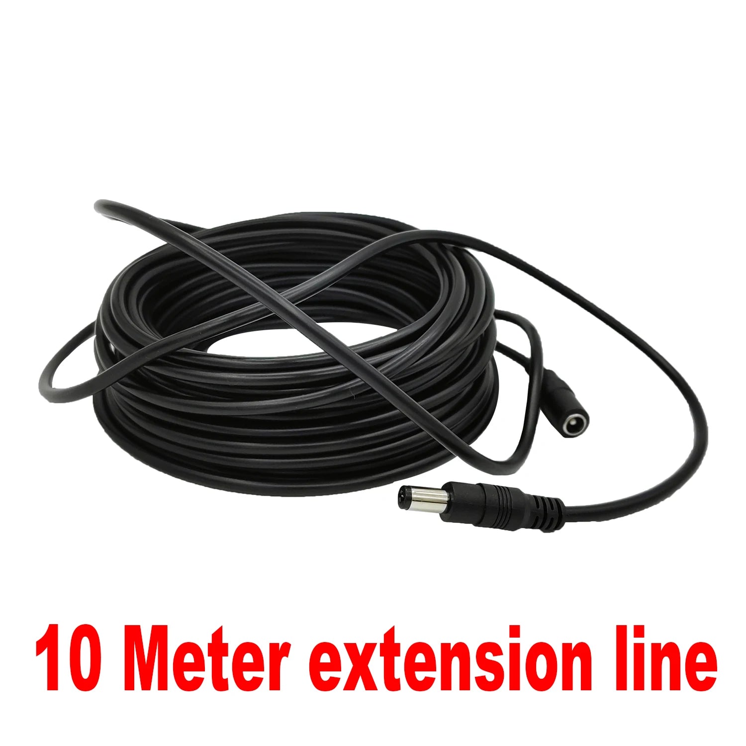 10M 5.5mm*2.1mm DC Power Connector Extension Cord Jack Adapter Lead Cable DC Female Male Extension External Plug 10 Meters Oasis Select Default Title