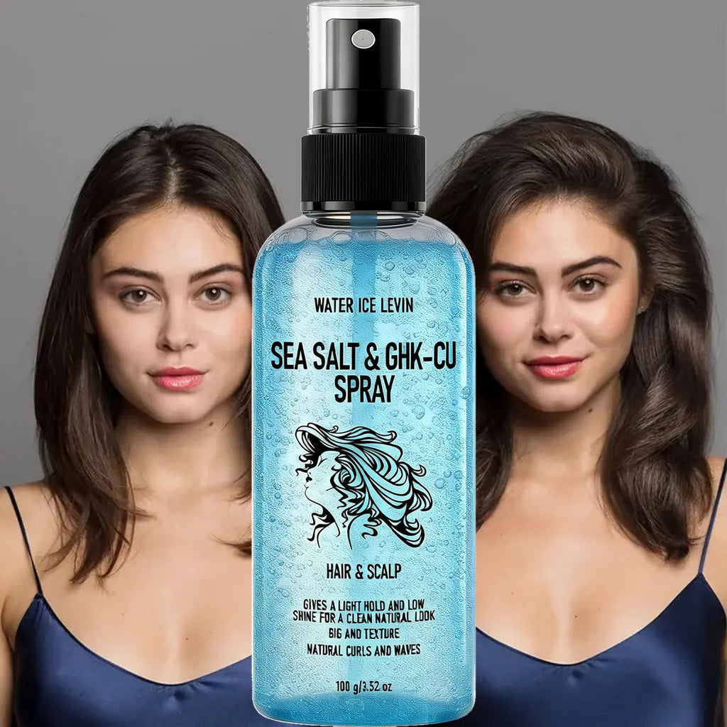 Biotin Keratin Sea Salt Hair Spray – GHK-Cu Curls & Texture Hair Styling Spray Oasis Select