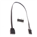 For 4PIN RGB to Standard ARGB 3-Pin 5V Adapter Connector RGB Cable 25cm Oasis Select as shown