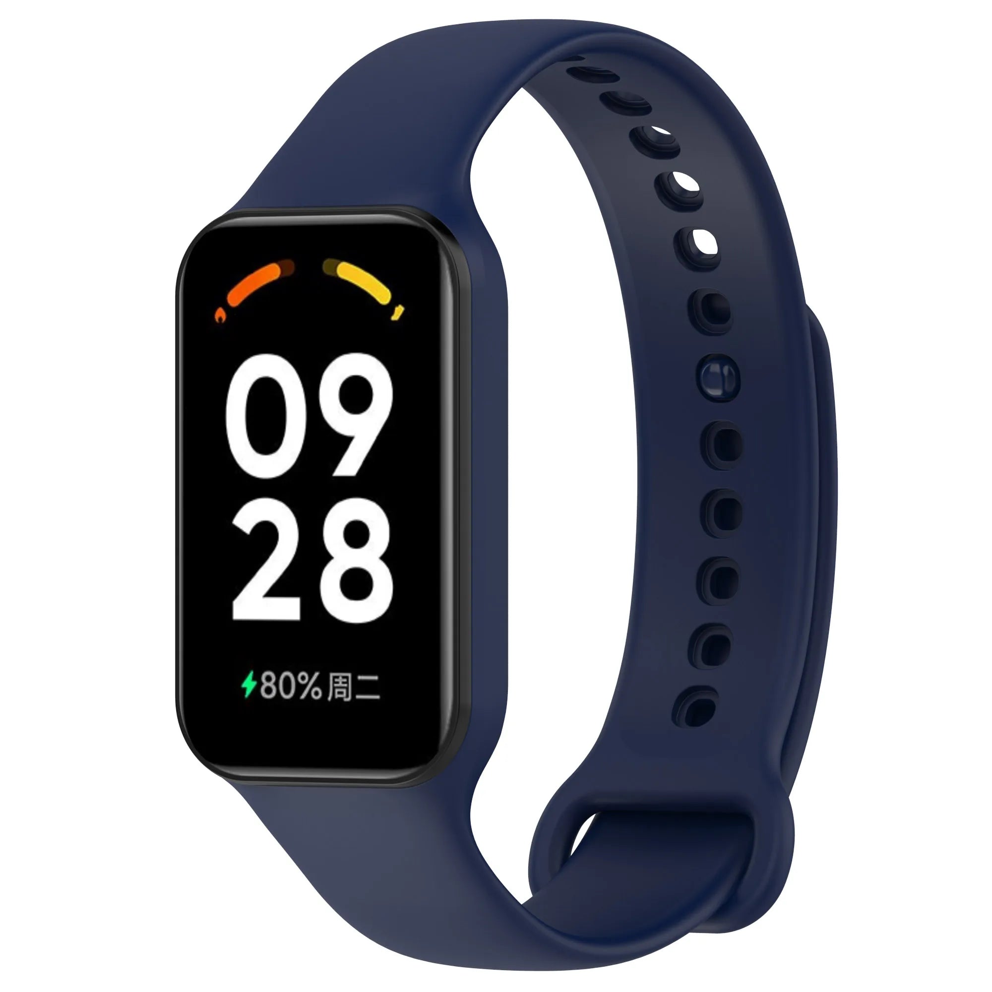 Silicone Strap for Redmi Watch Band 2 & Xiaomi Band 8 Active Replacement Watch Strap Oasis Select
