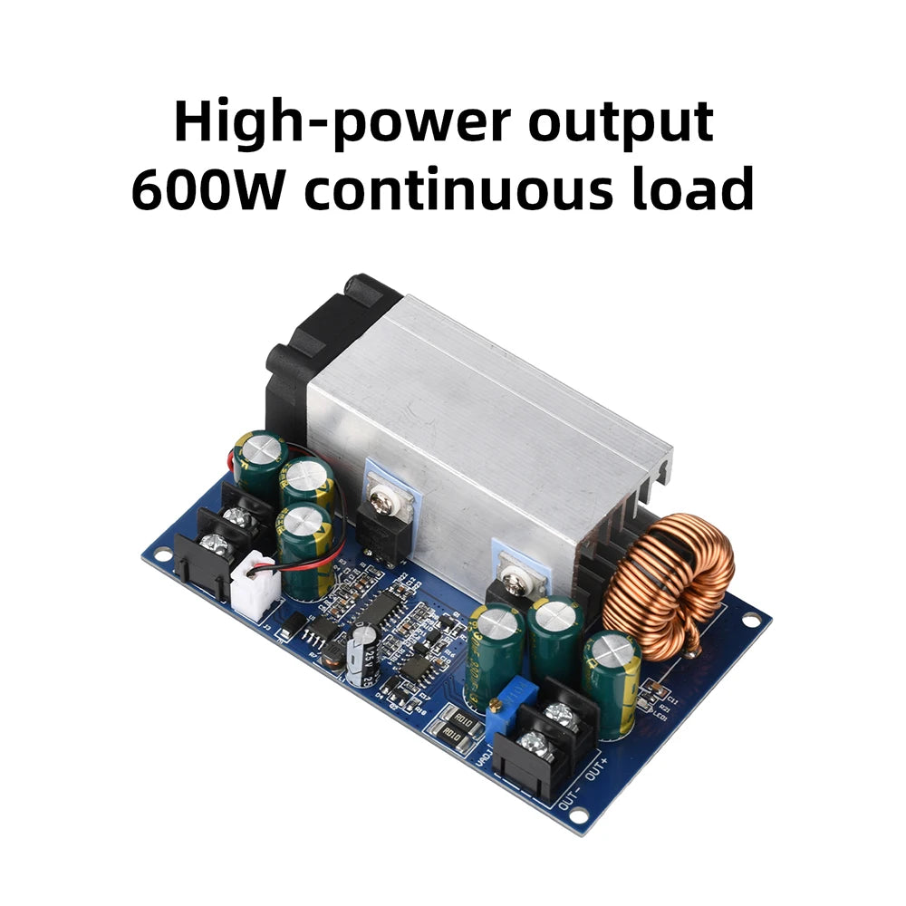Buck Converter 600W 25A DC-DC 12V-75V TO 5V 19V 21V 24V 48V Adjustable Buck Converter Step-Down Power Module DIY Buck Regulator Oasis Select