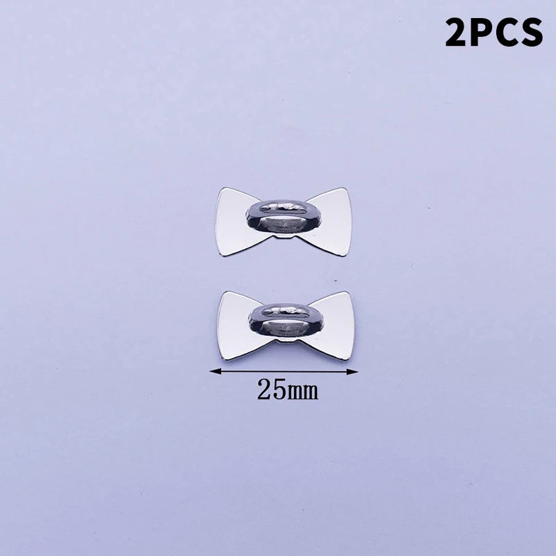 Metal Star Moon Bow Phone Charm Holder & Finger Ring Stand 2/4pc