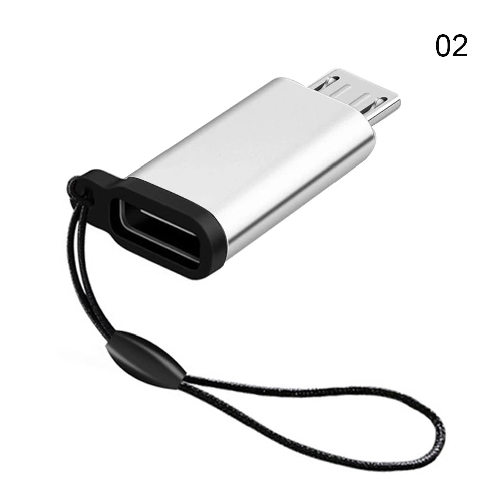 Type-C to Micro USB OTG Adapter | Data & Charging Converter