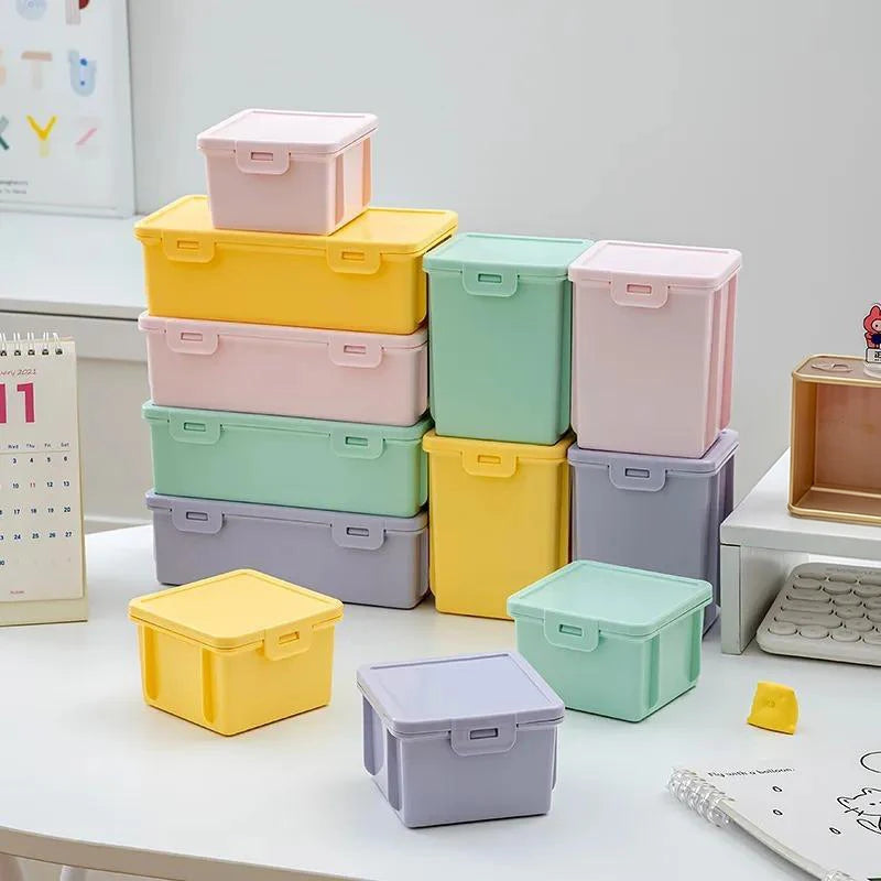 Macaron Color Plastic Pencil Case With Large Capacity And Snap Lid Perfect For Students School Stationery Storage Oasis Select