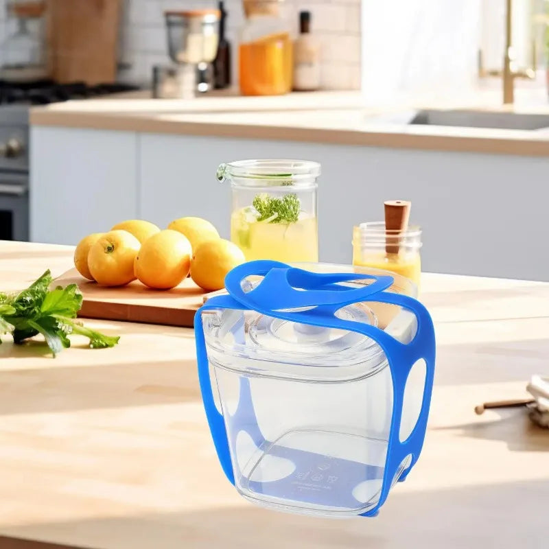 Silicone Straps Elastic Lid Fastening Bands Portable Organizer Tools for Pot Lid Lunch Box and Outdoor Tableware Storage Oasis Select