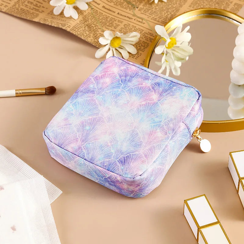 Gradient Galaxy Tech Organizer Pouch | Waterproof Cable Bag