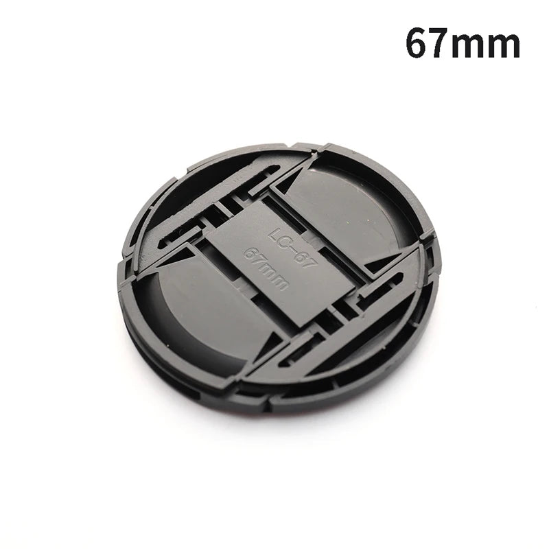 1PC Camera Lens Cap High-quality 40.5mm 49mm 52mm 55mm 58mm 62mm 67mm 72mm 77mm 82mm Snap on Front Lens Cap for Camera Oasis Select G