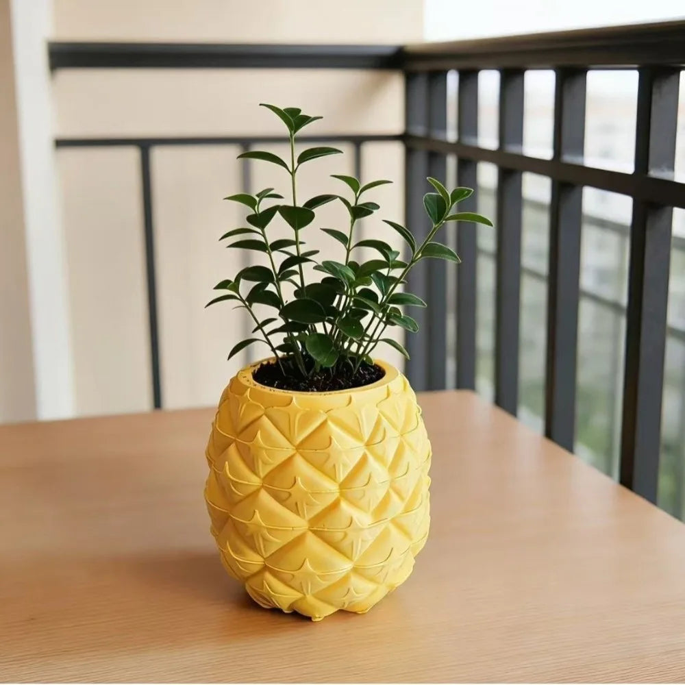 3D Printed Fruits Shape Pen Holder Multi-function Home Decoration Desktop Organizer Creative Ornaments Makeup Brush Storage Box Oasis Select