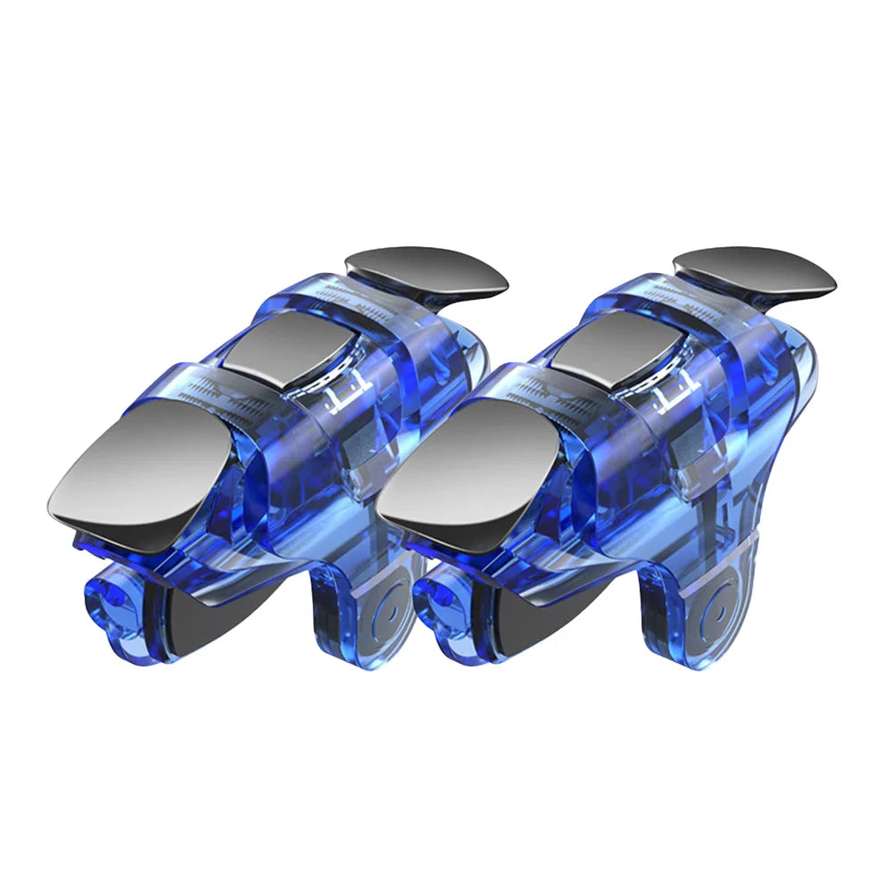 Mobile Gaming Triggers 4/6 Finger Shooting Buttons for PUBG (2pc)