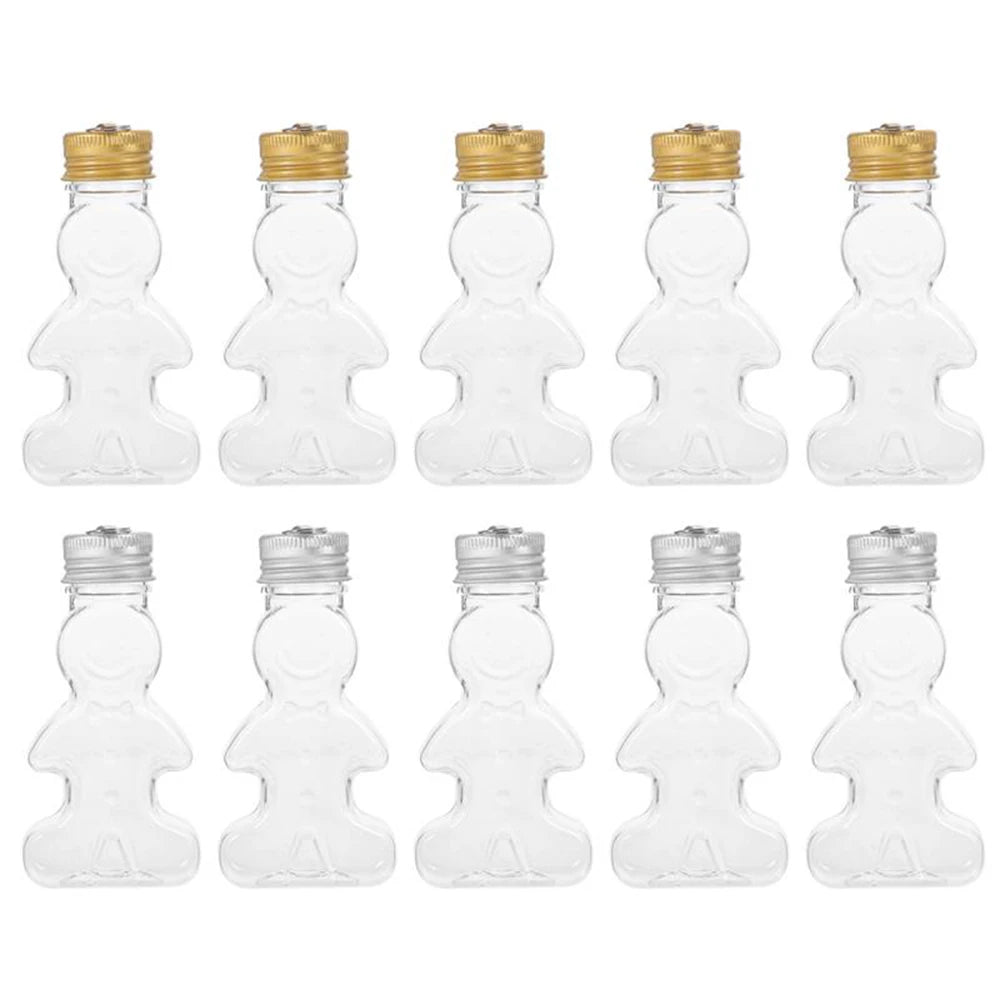 Christmas Gingerbread Man Mini Bottle | 50ml Xmas Decoration