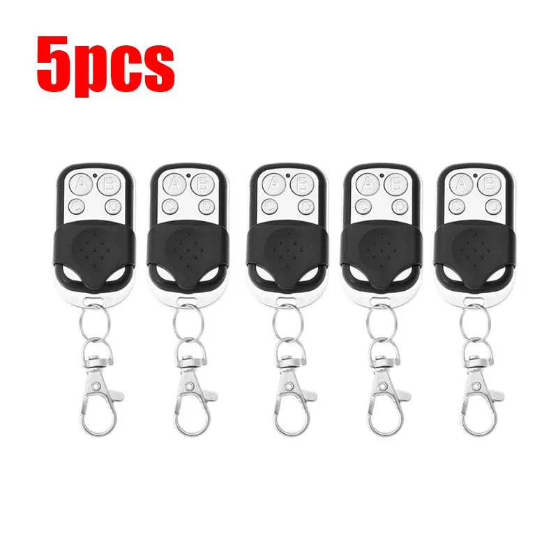 1/2/3/4/5/6PCS Smart Copy Duplicator 433mhz Remote Control 4 Button Electric Garage Door Gate Remote Cloning 433 MHz Transmitter Oasis Select 5pcs