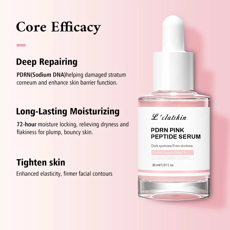SANENDI PDRN Pink Peptide Niacinamide Glow Face Serum Face Serum Oasis Select
