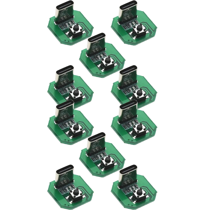 All-in-One Flashlight Driver Module – Type-C, 18650 & 10W LED