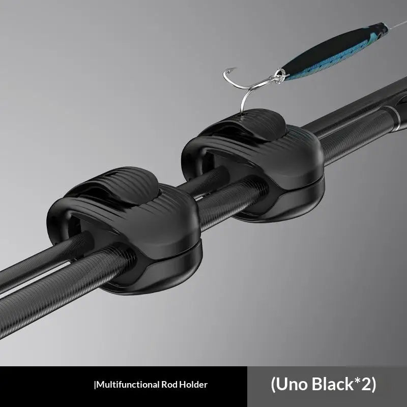 2/4Pcs Fishing Rod Holder Fixer Clip Fishing Pole Holder Compact Design Fishing Rod Fixer Fishing Rod Holder@#X Oasis Select A1