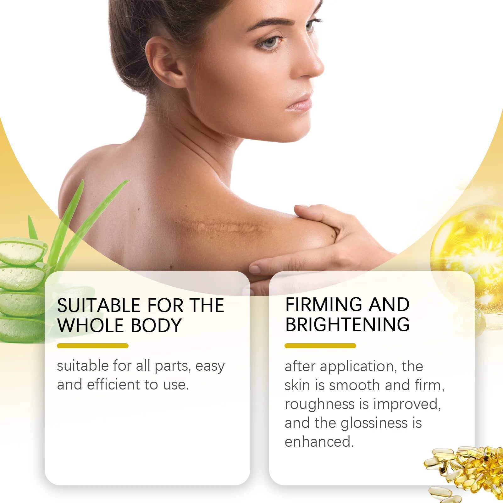 Vitamin E Essential Oil – Firming, Brightening & Anti-Aging 60ml Body & Face Oil Oasis Select