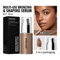 Foundation Multi-Use Bronzing & Shaping Serum Moisturize Nourishes Skin Facial Concealer Brighten Facial Contouring Cosmetics Oasis Select 4Medium