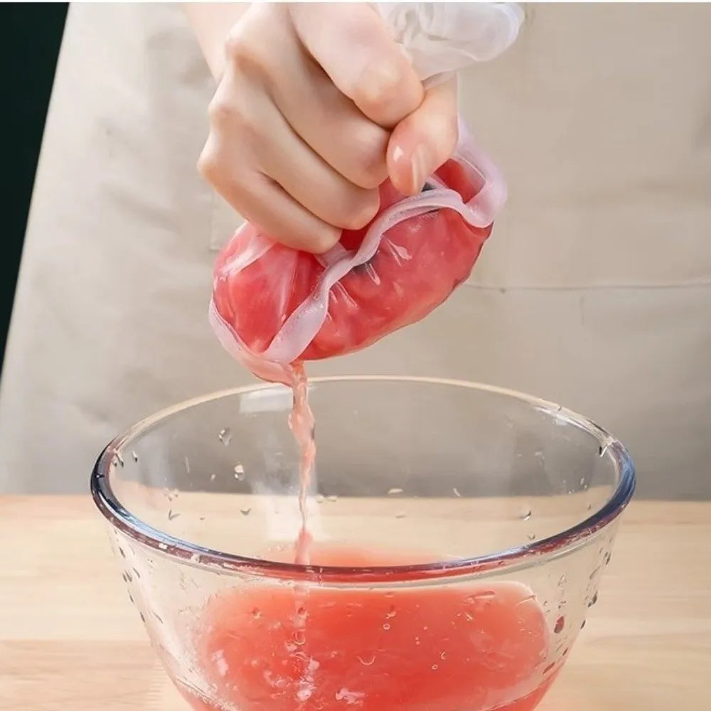 New Bowl Shape Cheese Cloth Bag with Closed Edges Reusable Mesh Bag Fine Mesh Cheesecloth Bags Cooking Tool Oasis Select