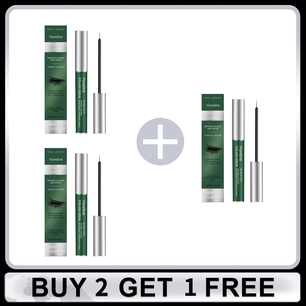 Viareline Eyelash & Eyebrow Growth Serum | Fuller Thicker Lashes