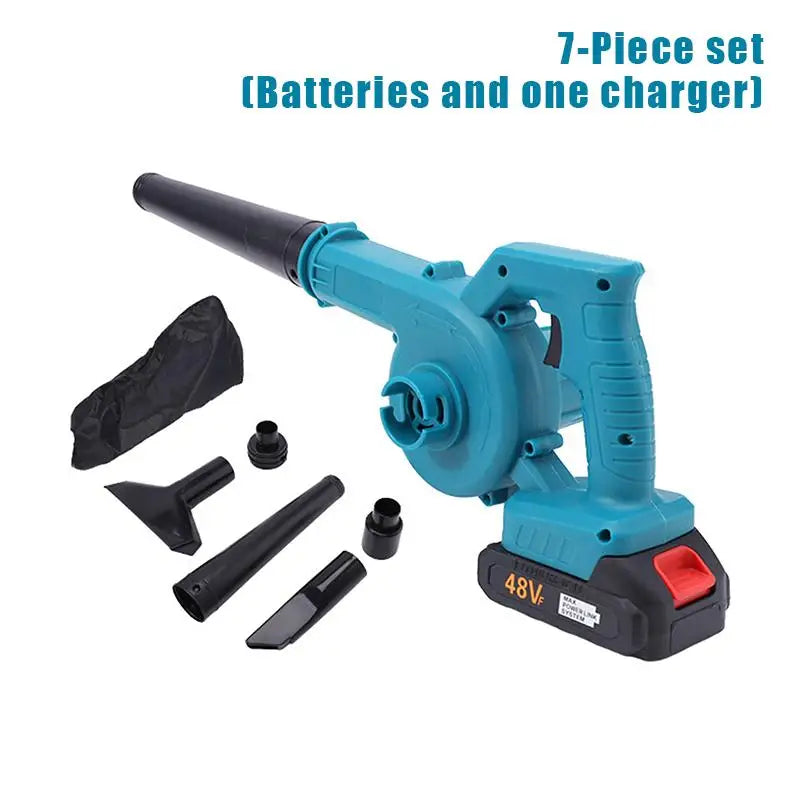 Cordless 2-in-1 Air Blower & Vacuum | Car, Garden & PC Cleaning