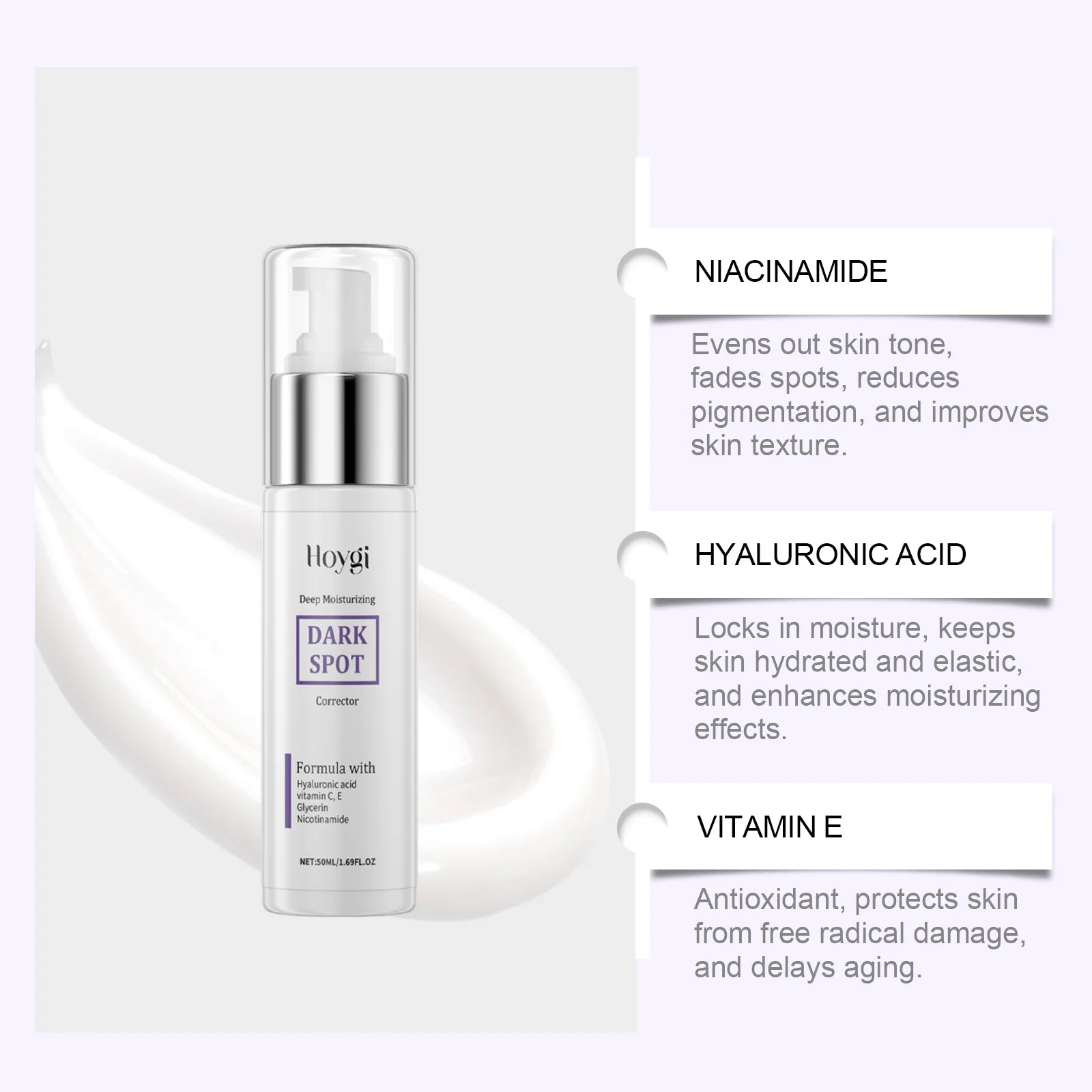 Hoygi Dark Spot Corrector Essence Lotion 50ml – Brightening
