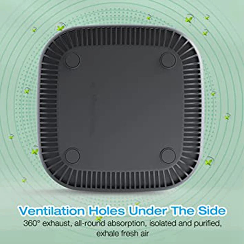 1Set Smart Ashtray Air Purifier Home Office Aromatherapy High Flame Retardant Nylon + Glass Fiber Smokeless Ashtray Oasis Select