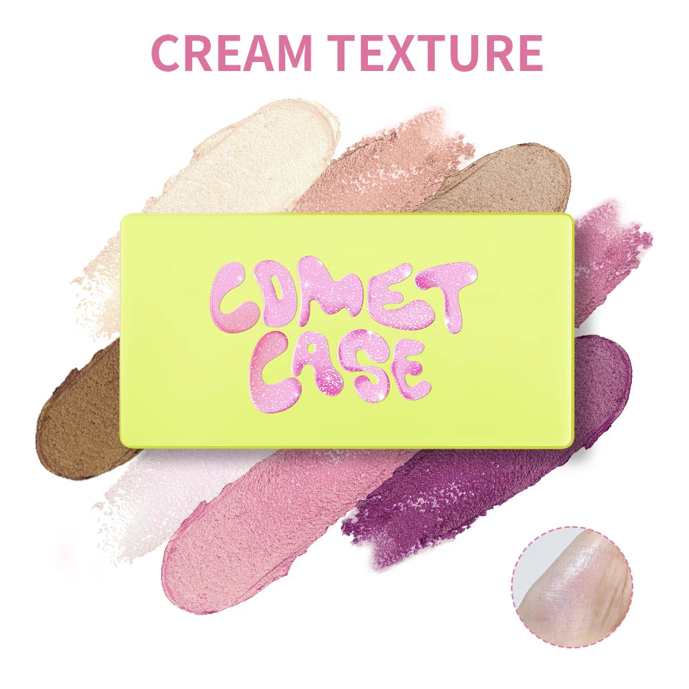 Case Cream Makeup Palette Set 8Colors/set Girly Room Accessories Makeup Eye Shadow Palette Gift for Girl woman Oasis Select