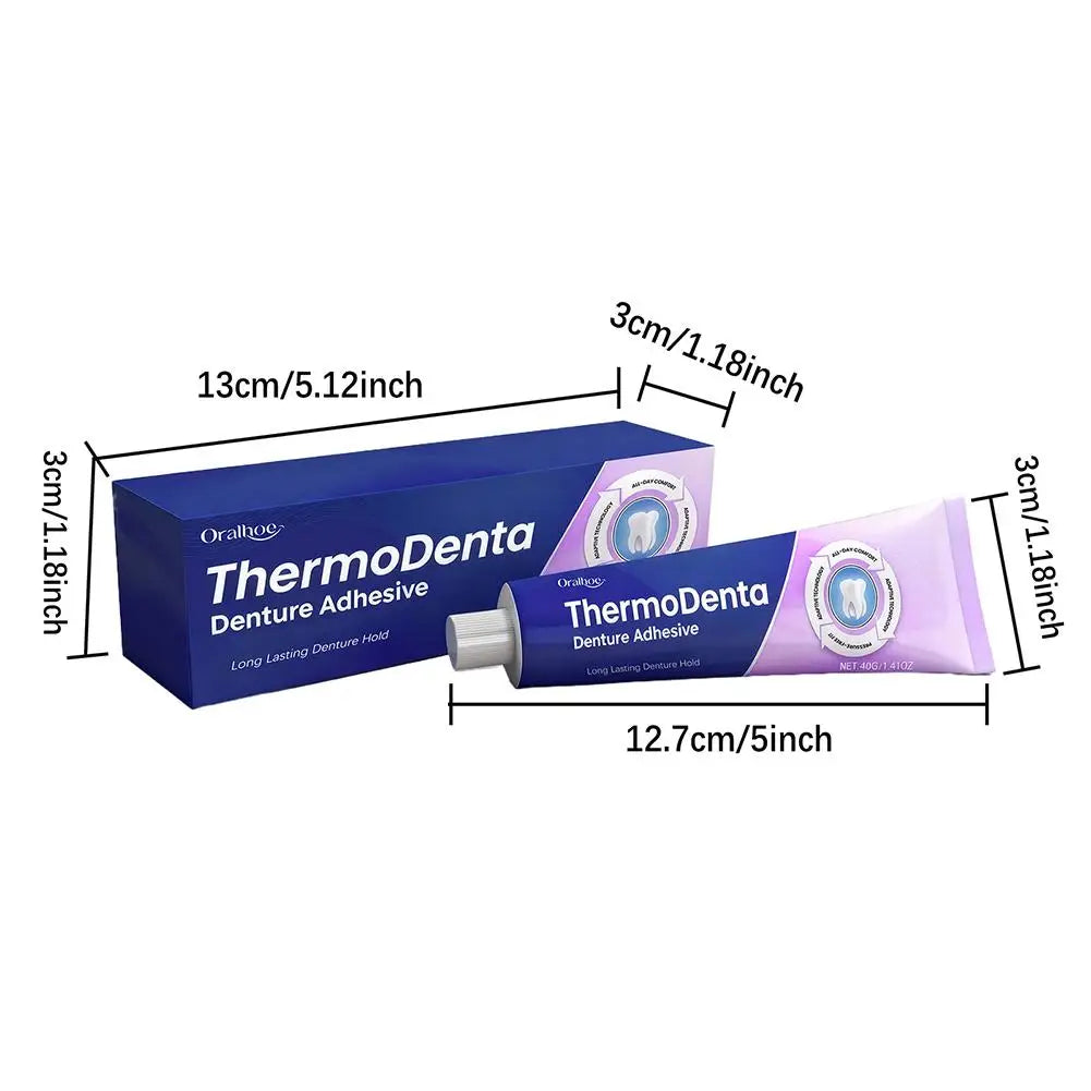 Zinc-Free Denture Fixation Adhesive – Up to 4-Day Secure Hold Denture Adhesive Oasis Select