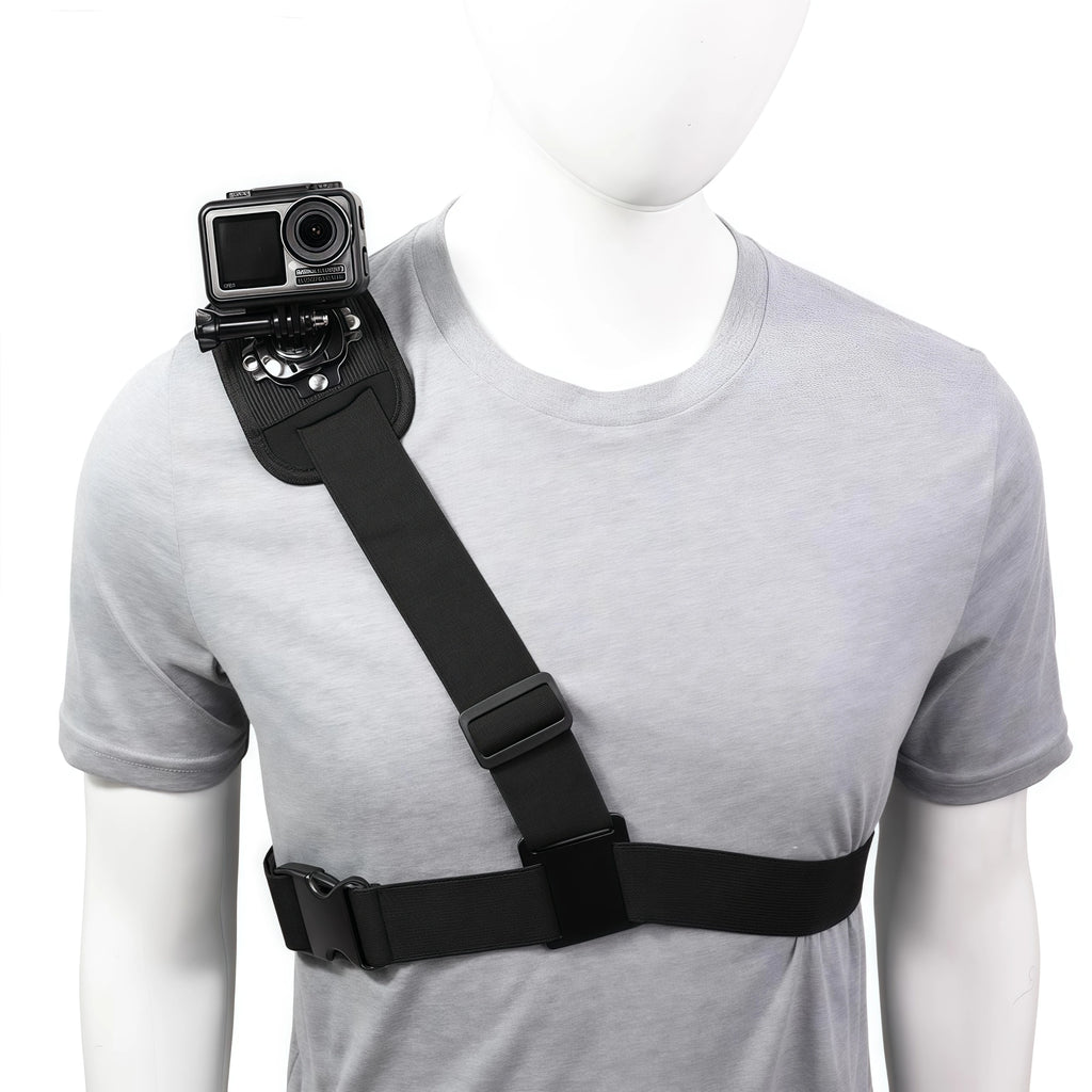 360° Shoulder Strap Chest Harness Mount for GoPro & DJI Action