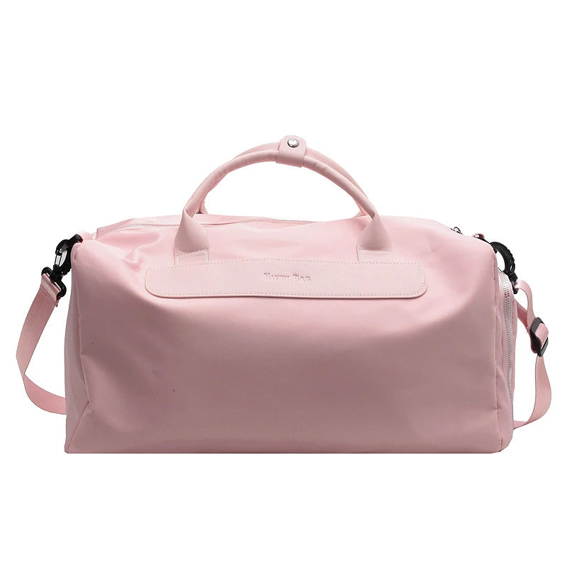 Women's Waterproof Gym Yoga Bag – Large Capacity Duffel Gym Duffel Bag Oasis Select one size Pink